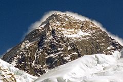 19 Everest Close Up From Pumori Base Camp Near Gorak Shep November 1997.jpg
